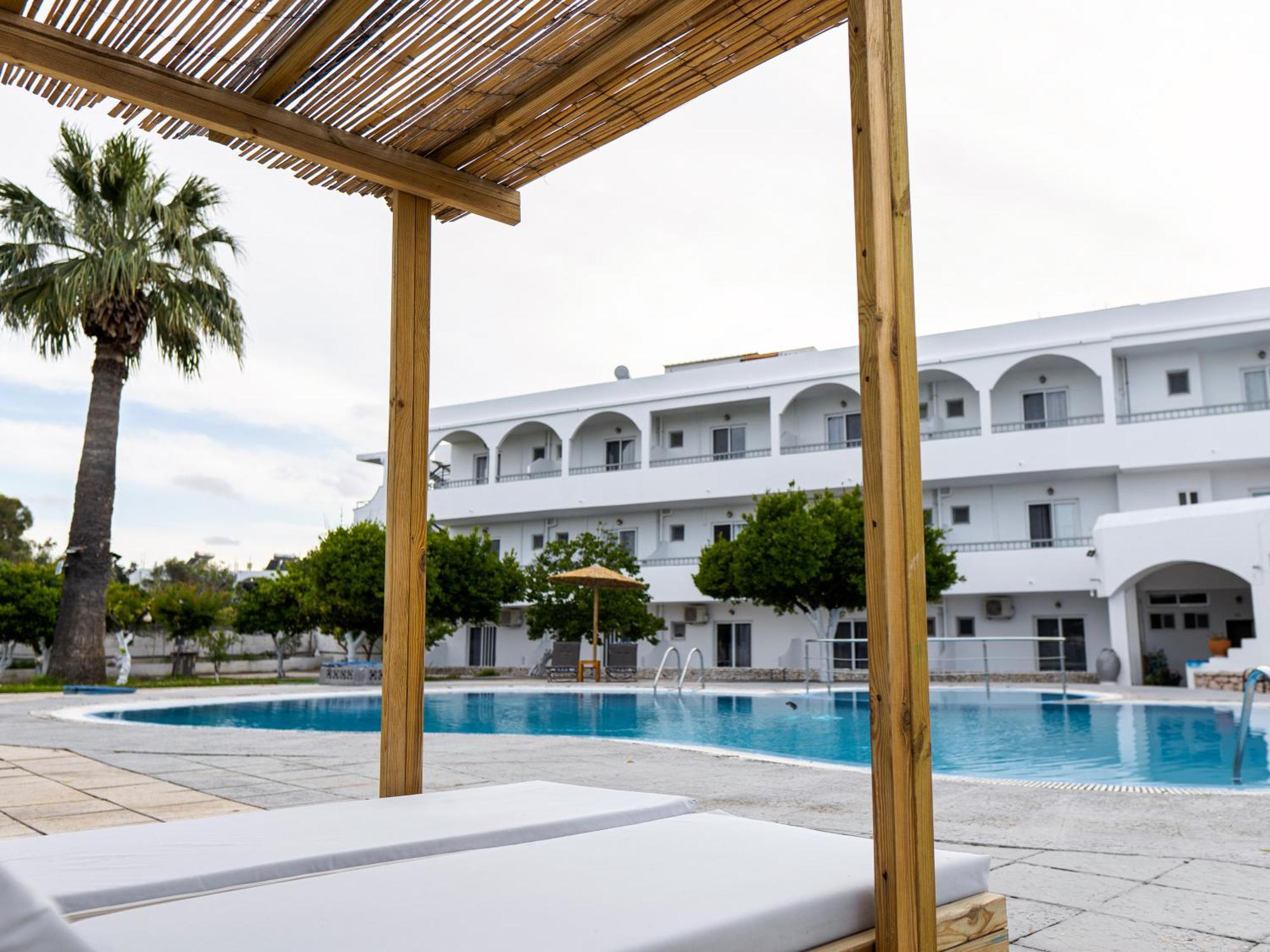 Manos Pension Faliraki Dış mekan fotoğraf