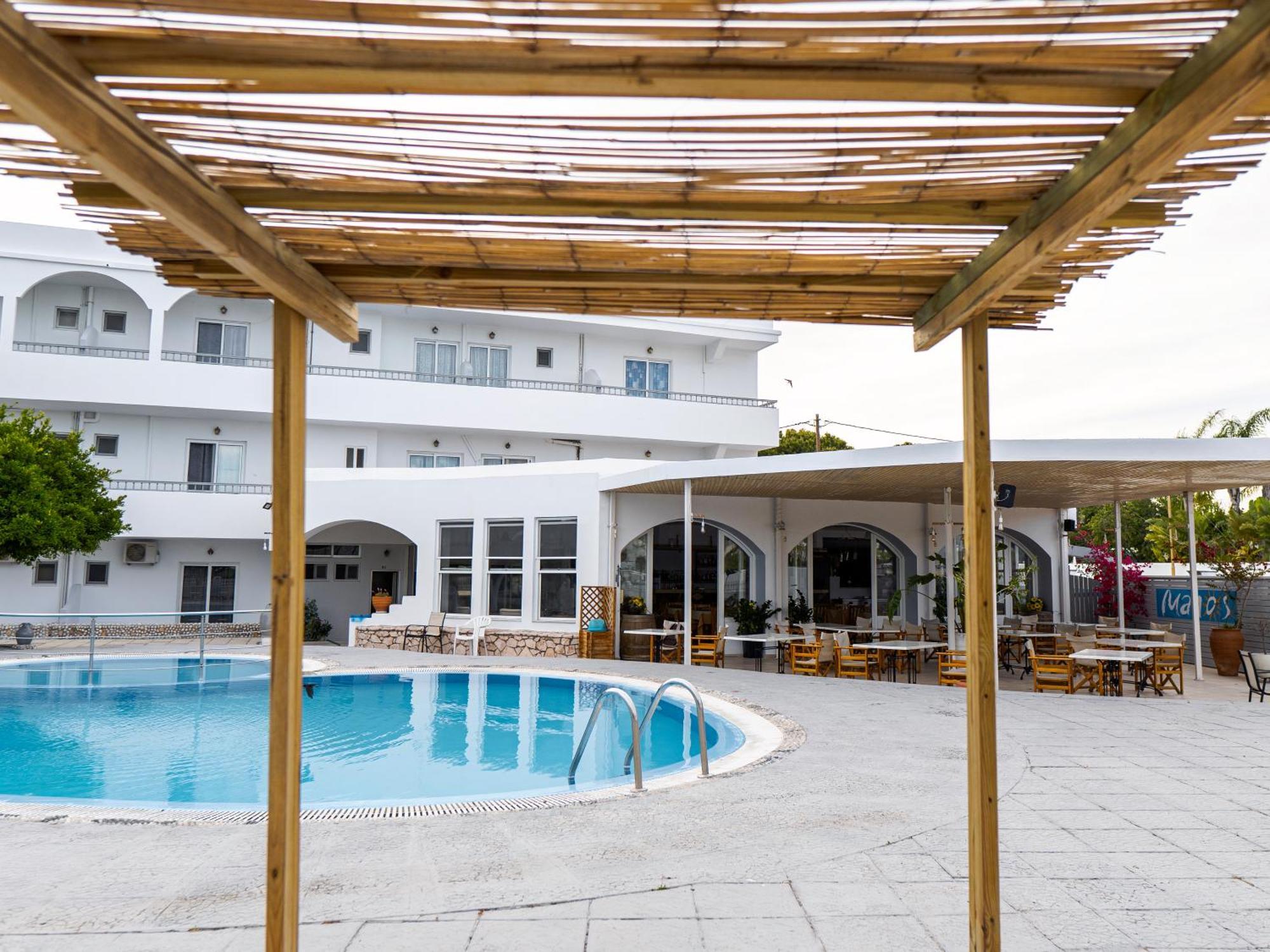 Manos Pension Faliraki Dış mekan fotoğraf